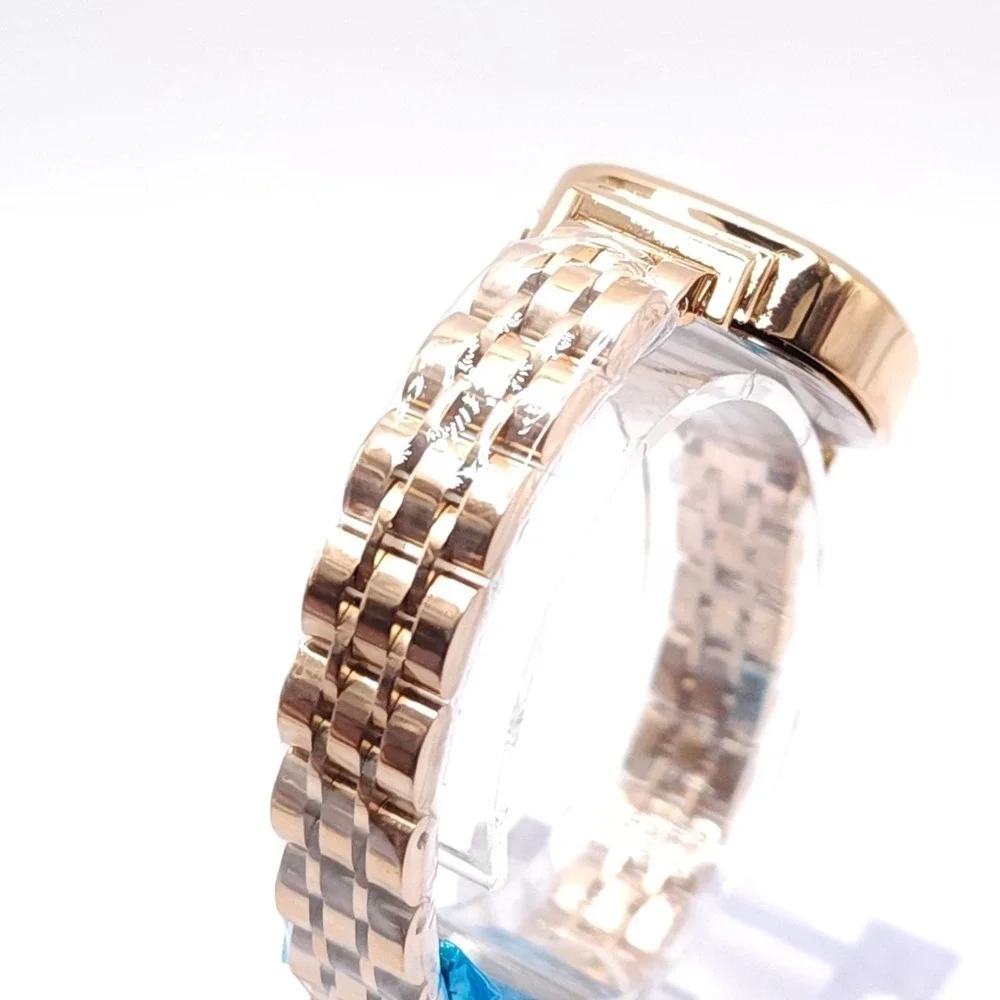 Invicta Prestige MPW-0038 Women's‎ Watch Rose Gold Crystal Bezel 26.5mm